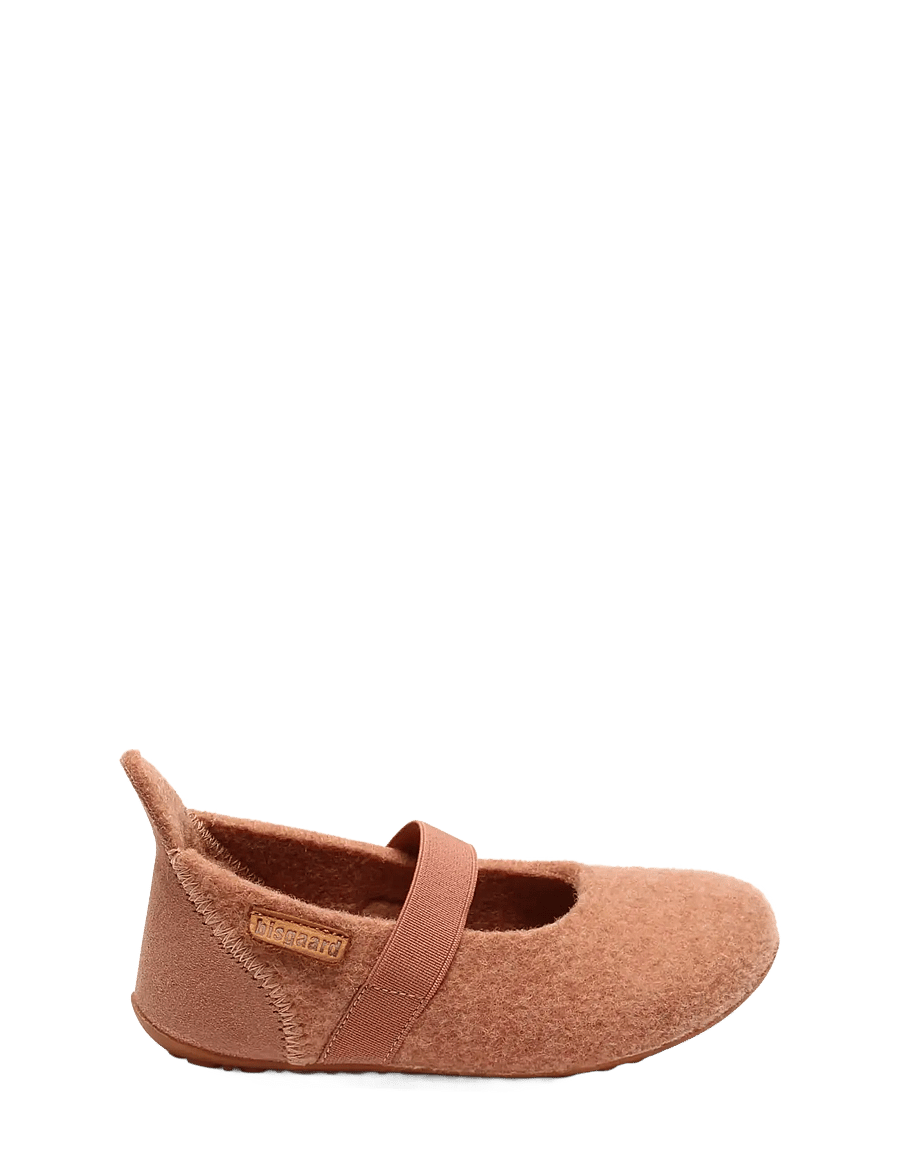 Bisgaard - bisgaard ballet wool - ballerinat ja slip on -kengät - rose - 5