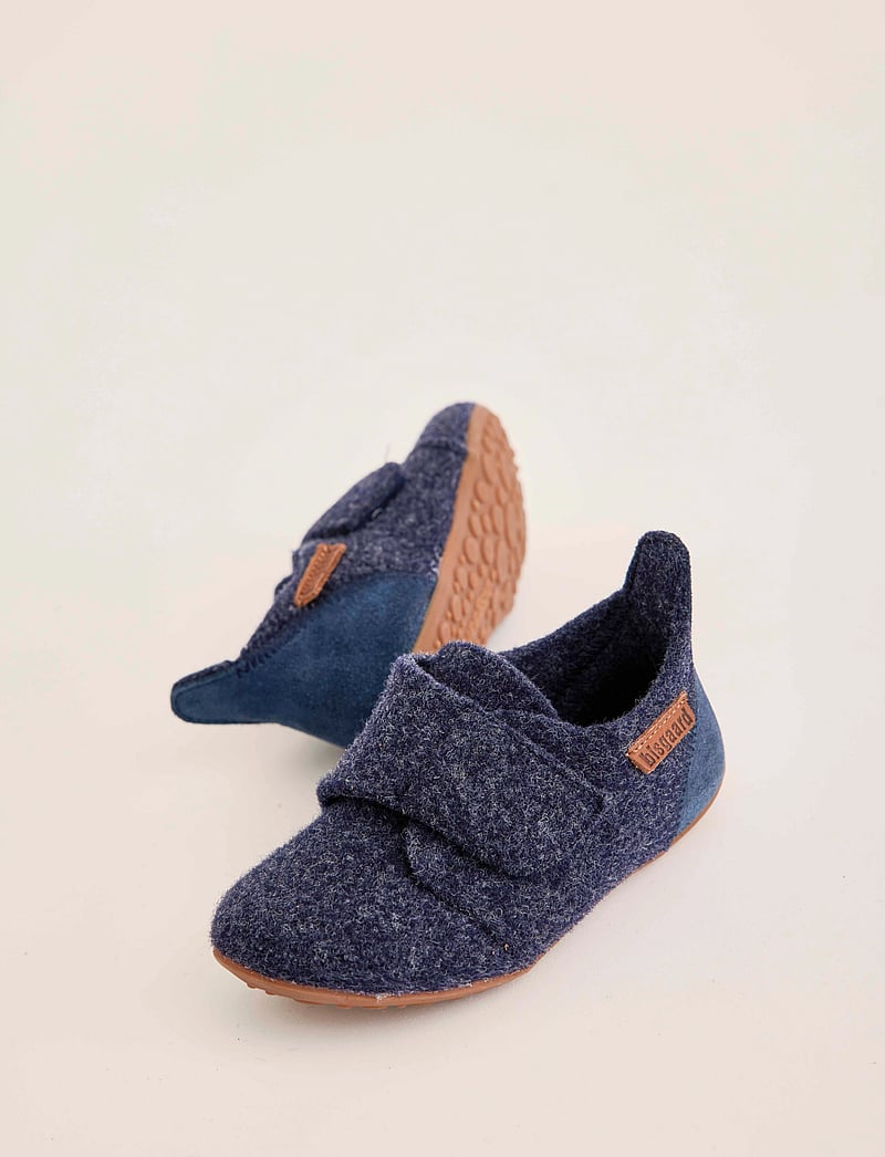 Bisgaard - bisgaard casual wool - slippers - 20 blue - 0