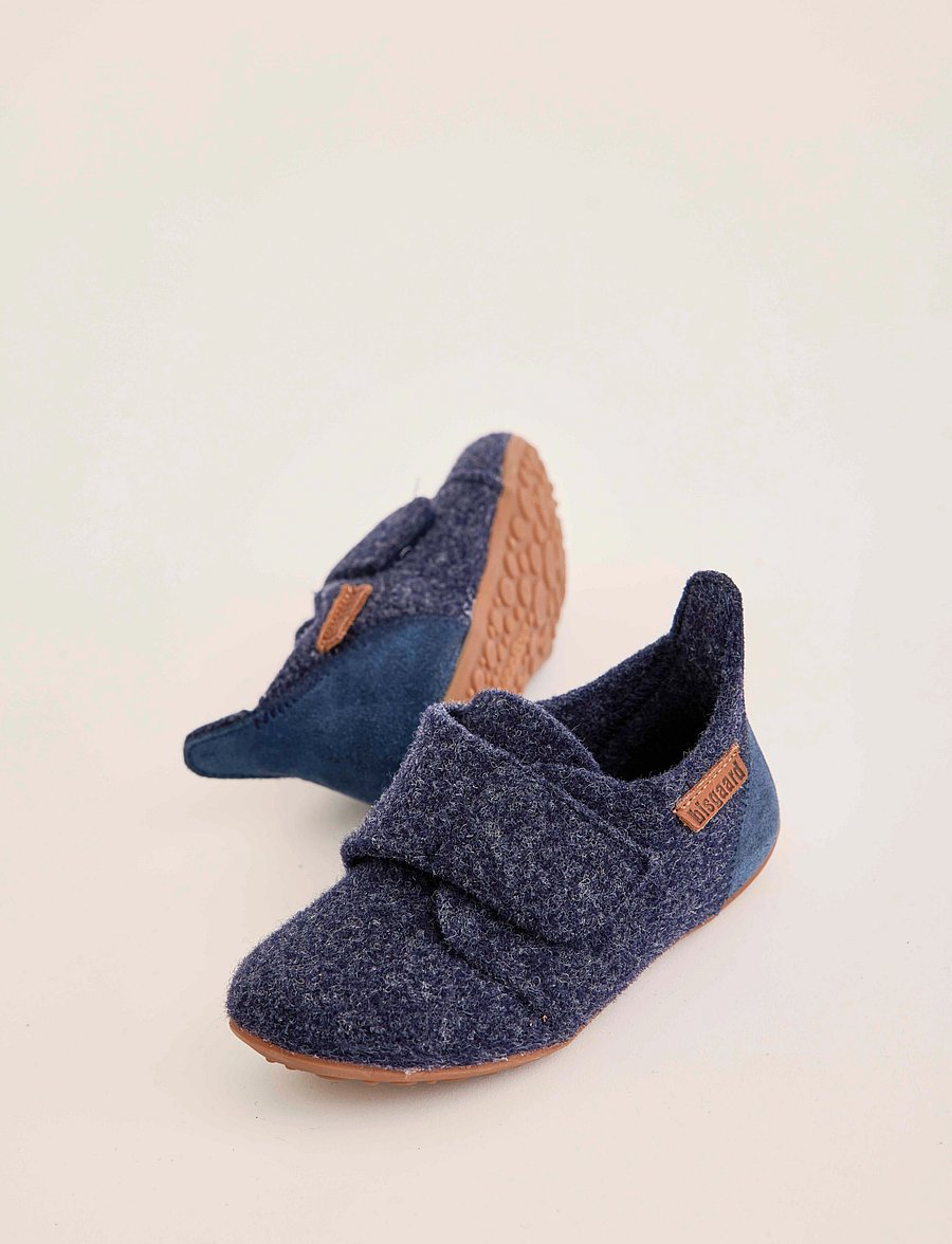 Bisgaard - bisgaard casual wool - hausschuhe - 20 blue - 0