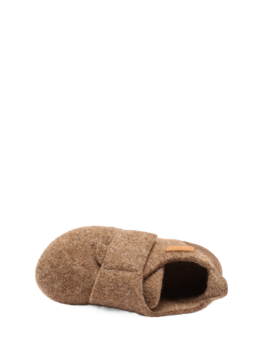 Bisgaard - bisgaard casual wool - hausschuhe - camel - 3