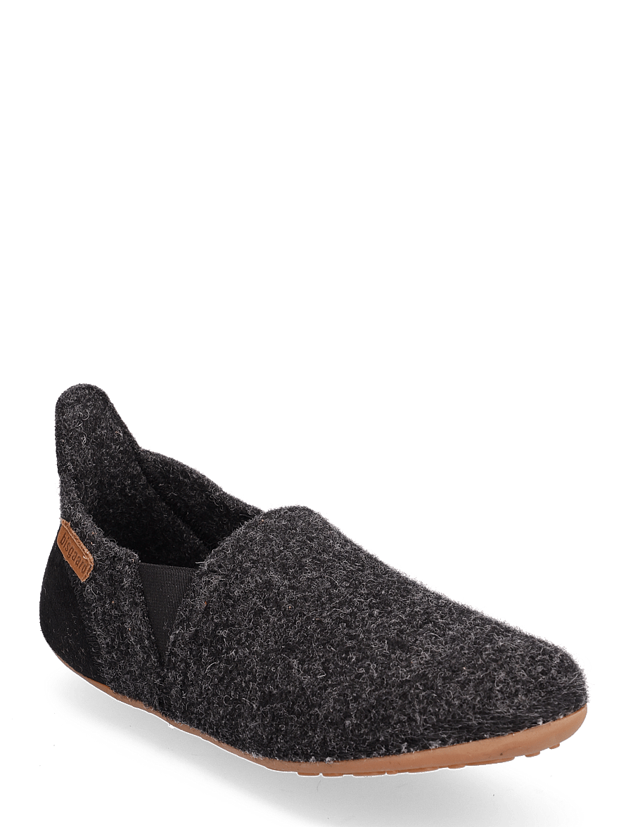 Bisgaard - bisgaard sailor wool - pantoufles - antrachite - 0