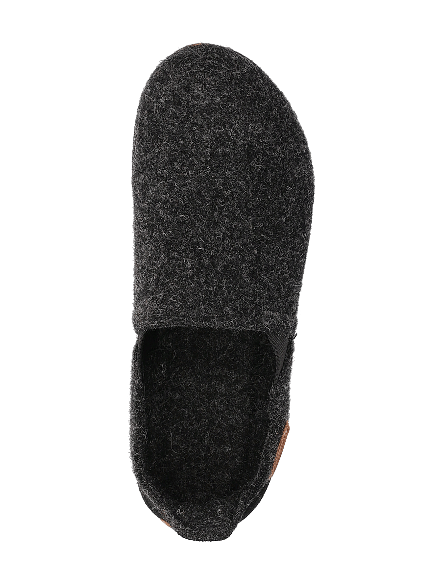 Bisgaard - bisgaard sailor wool - pantoufles - antrachite - 3
