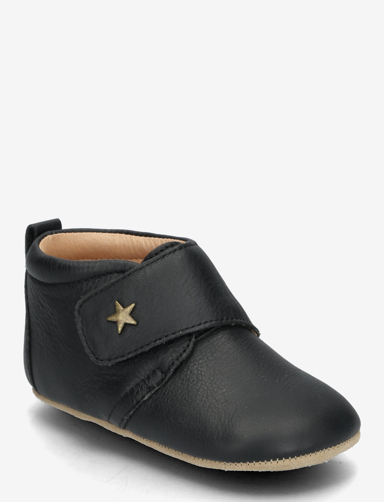 Bisgaard - bisgaard baby star - lära-gå-skor - black - 1