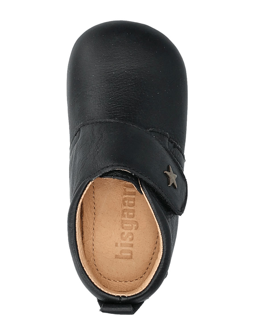 Bisgaard - bisgaard baby star - lära-gå-skor - black - 4