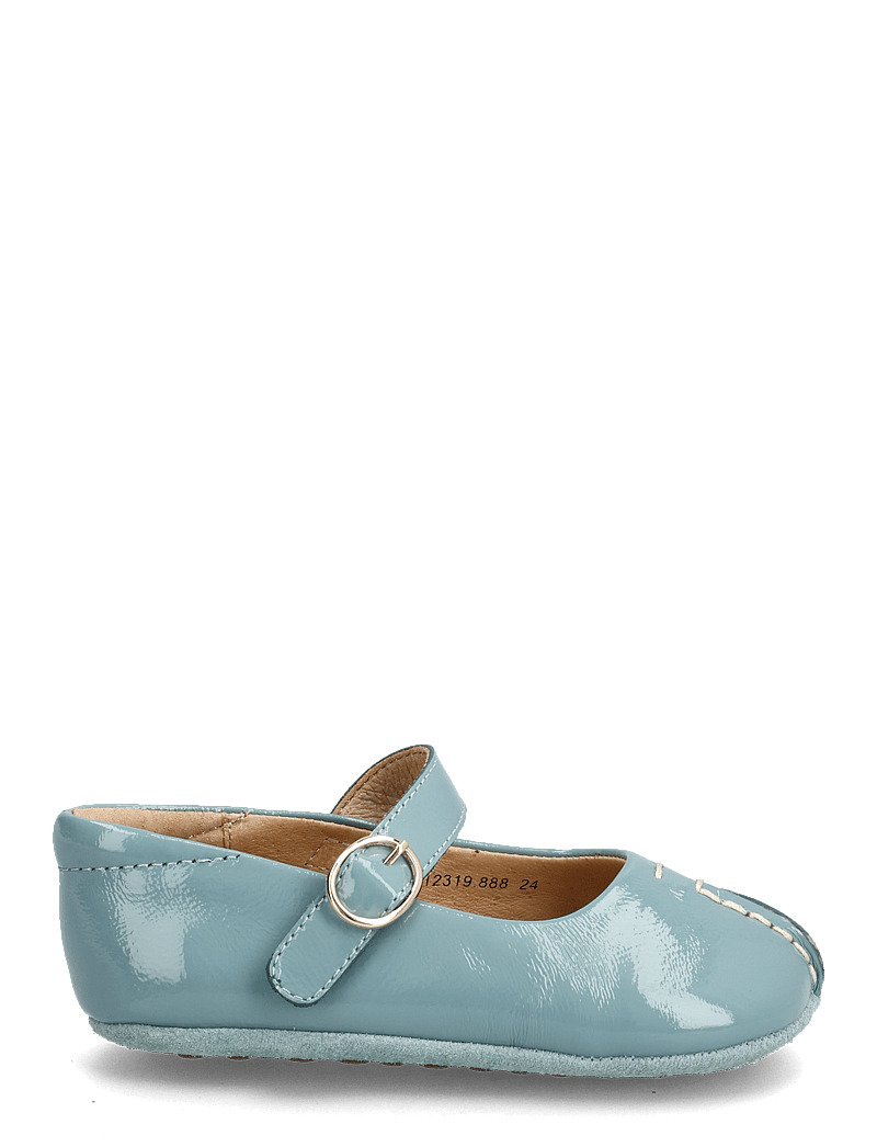 Bisgaard - bisgaard annabelle - chaussons pour bébés - blue patent - 2