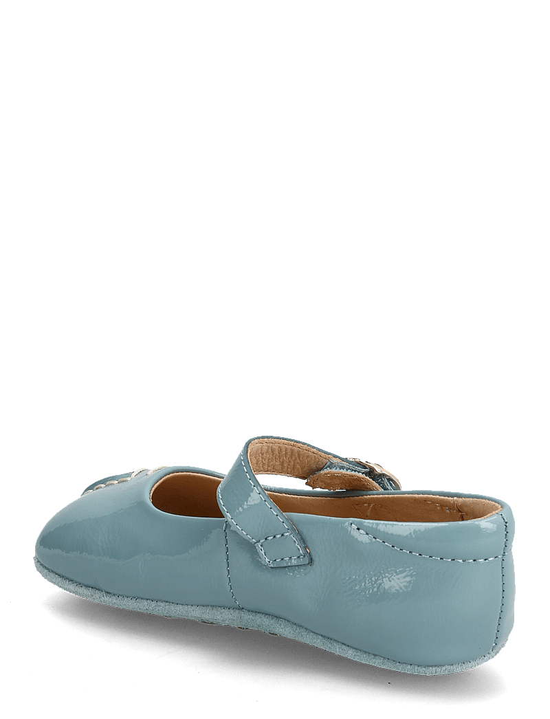 Bisgaard - bisgaard annabelle - chaussons pour bébés - blue patent - 3