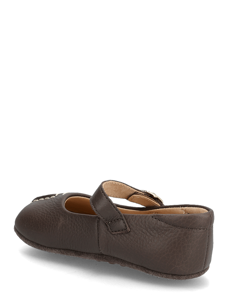 Bisgaard - bisgaard annabelle - babystrikstøvler - dark brown - 3