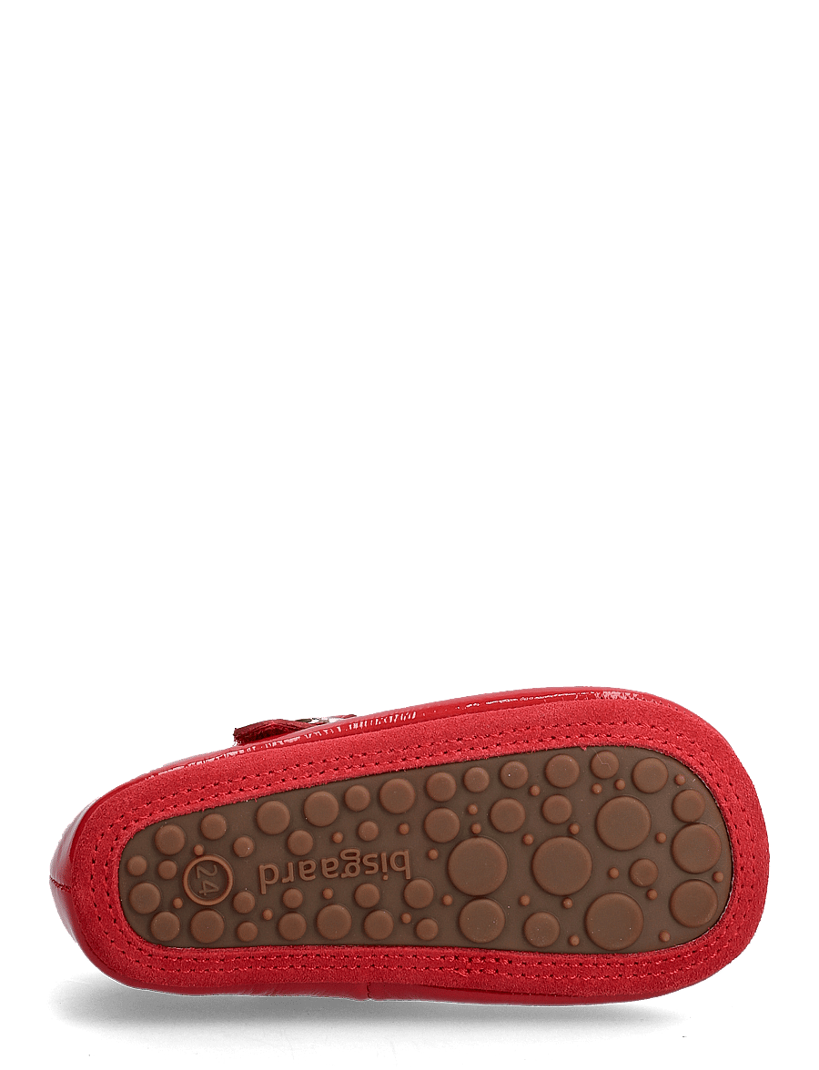 Bisgaard - bisgaard annabelle - babystrikstøvler - red patent - 5