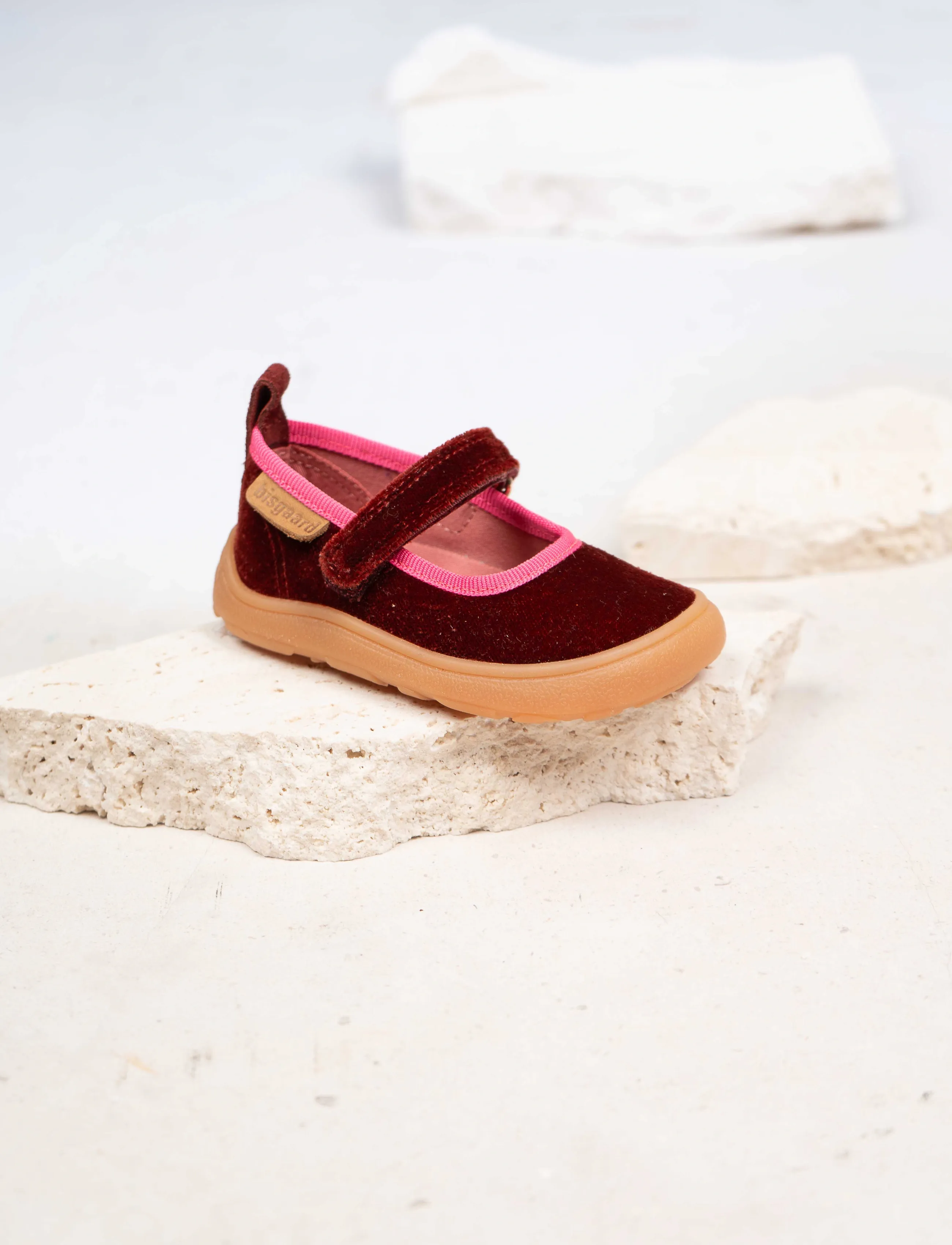 Bisgaard Bisgaard Barefoot Ballet, 31, Burgundy, Sko > Ballerinaer, Børn