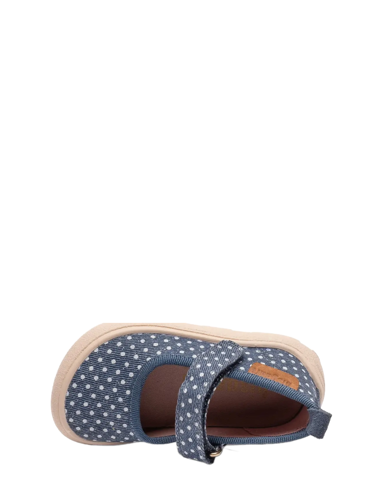 Bisgaard - bisgaard barefoot ballet - barfodssko - navy dots - 2