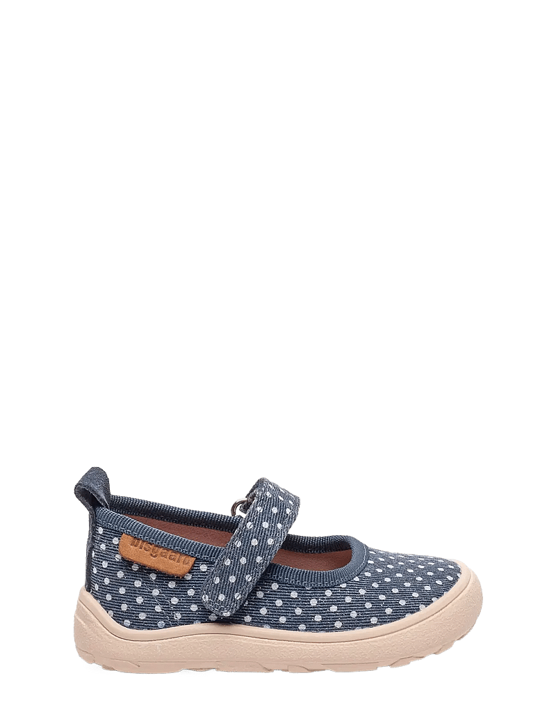 Bisgaard - bisgaard barefoot ballet - barfußschuhe - navy dots - 4