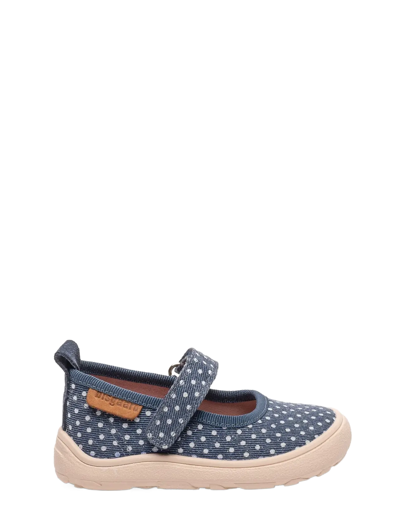 Bisgaard - bisgaard barefoot ballet - barfodssko - navy dots - 4