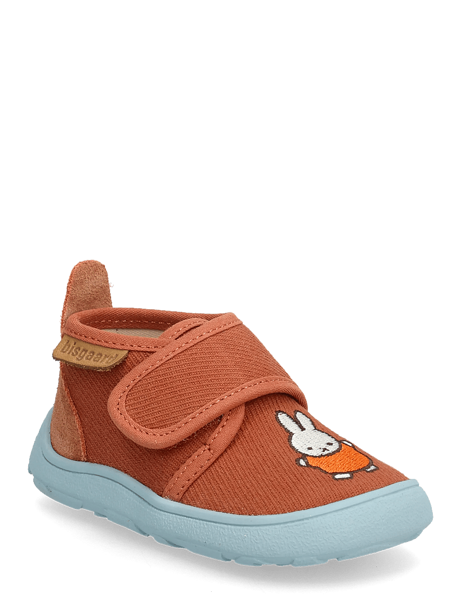 Bisgaard - miffy x bisgaard barefoot basic - barfodssko - terracotta - 1
