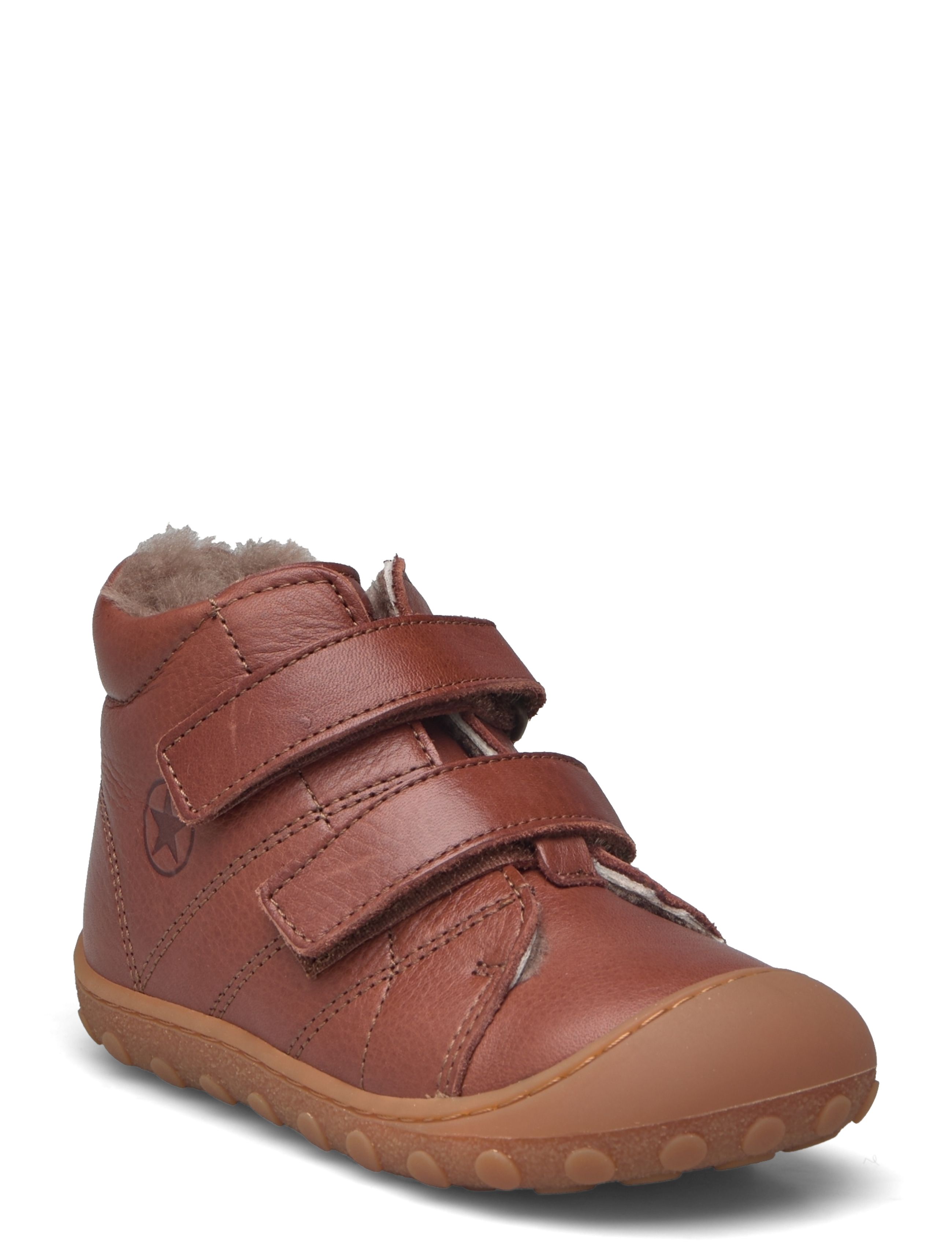 Bisgaard Hale V Lamb, 22, Winter Boots, Braun - Boots W. Velcro, Kinder