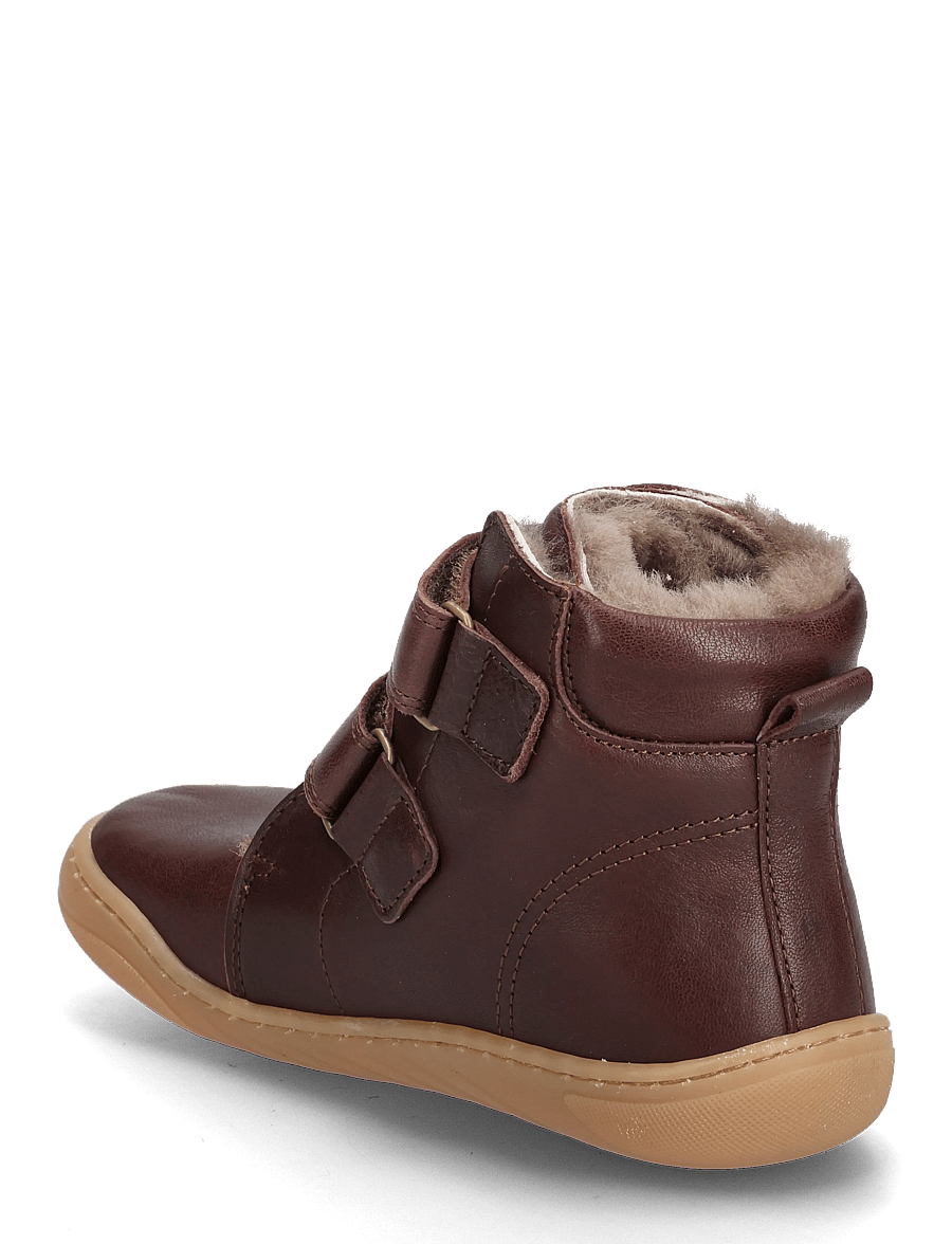 Bisgaard - bisgaard barefoot helmut lamb - vinterstøvler - dark brown - 3