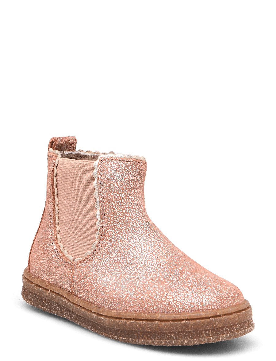 Bisgaard - bisgaard siggi lamb - vinterstøvler - sparkly rose - 0