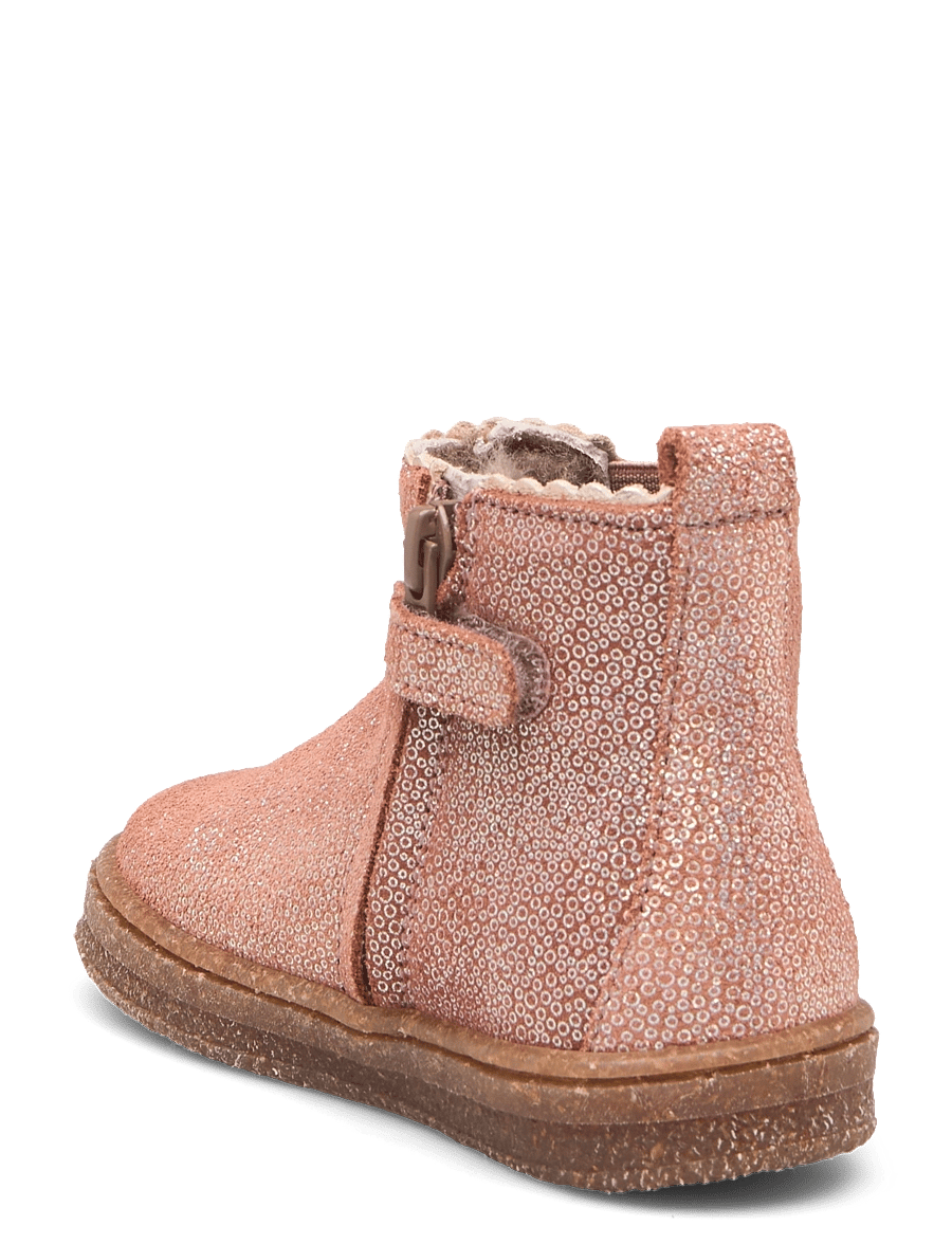 Bisgaard - bisgaard siggi lamb - vinterstøvler - sparkly rose - 2