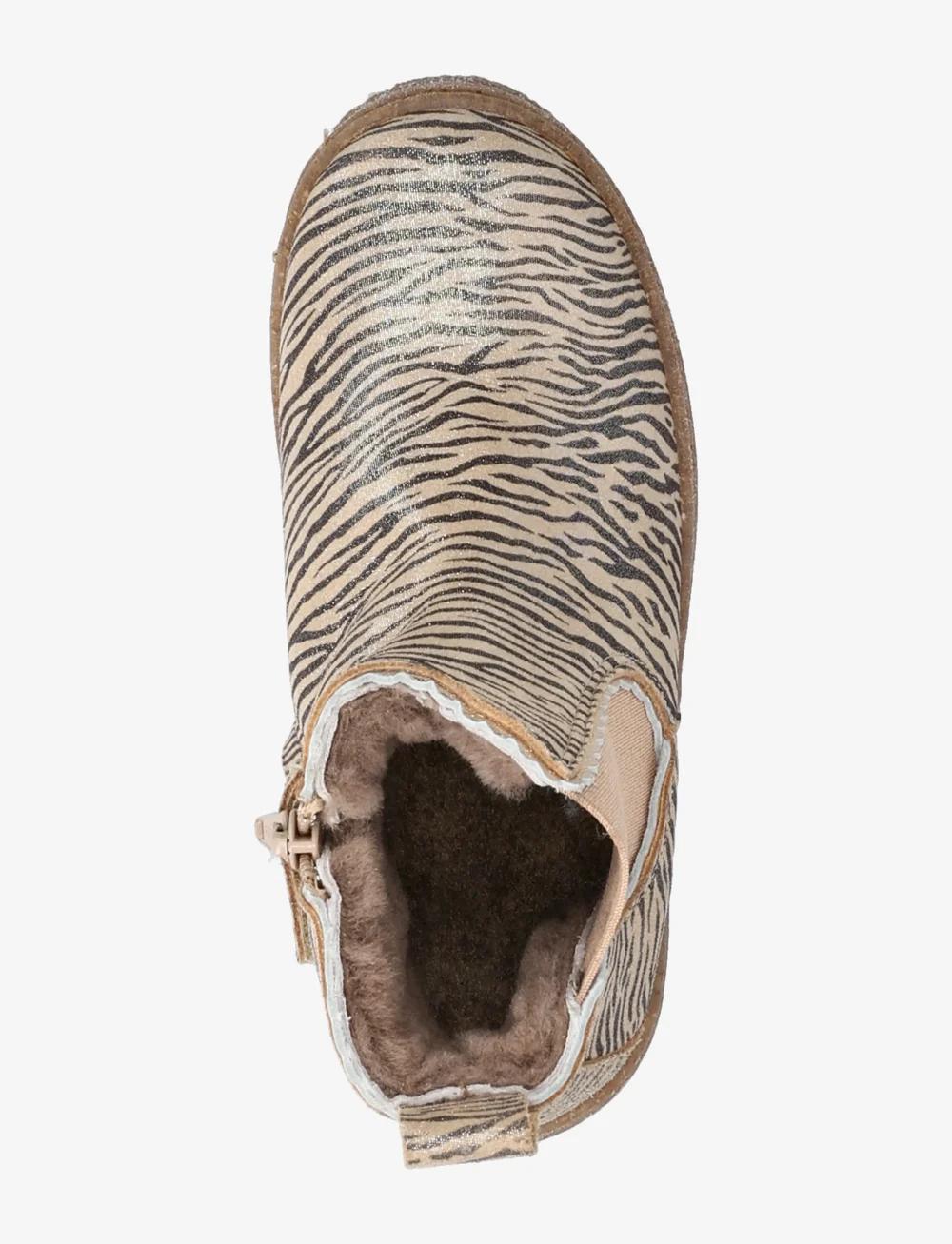 Bisgaard - bisgaard siggi lamb - winterstiefel - zebra glitter - 3