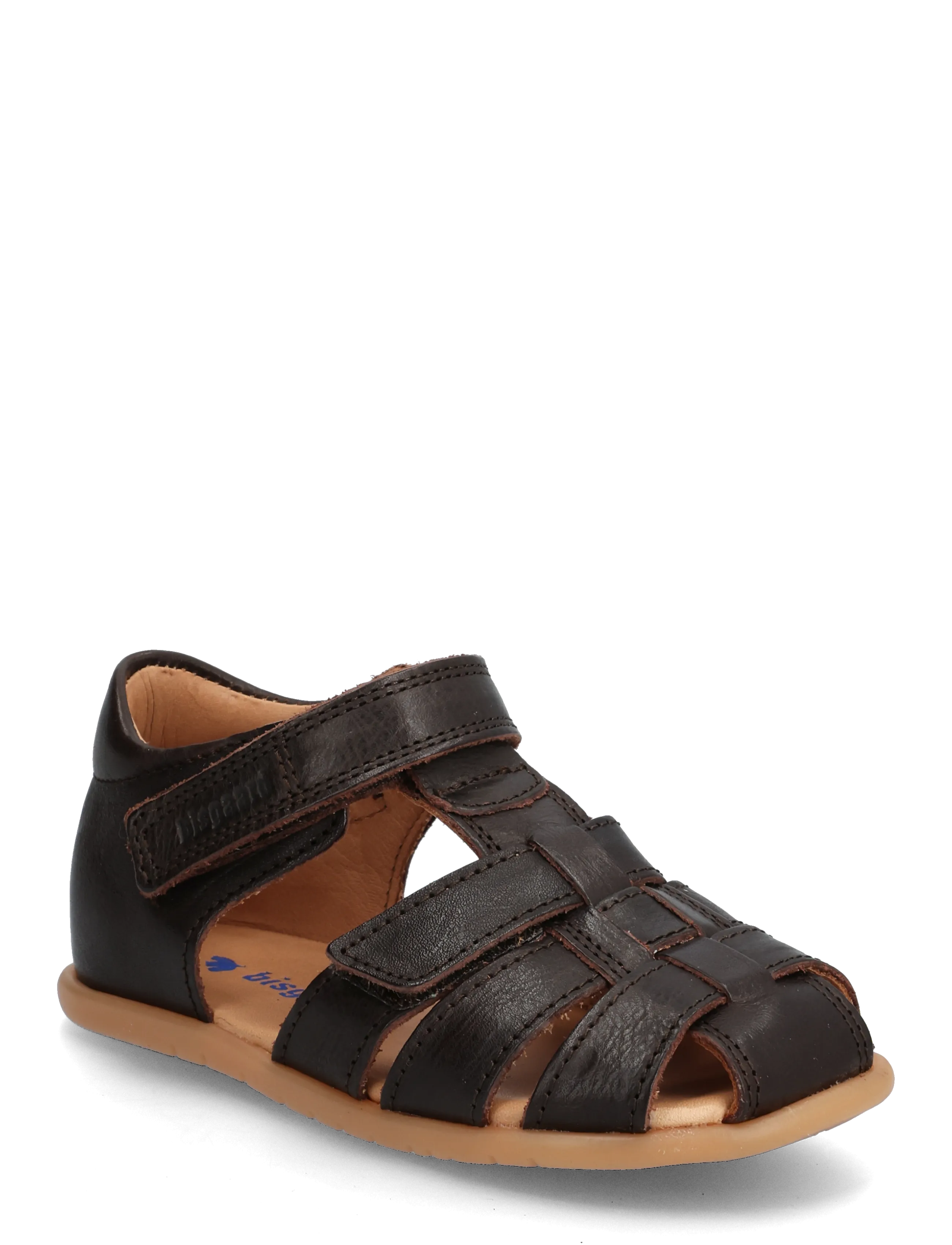 Bisgaard Barefoot Cooper, Børn, Barfods Fiskersandaler, Brun, Str: 20/12.1CM