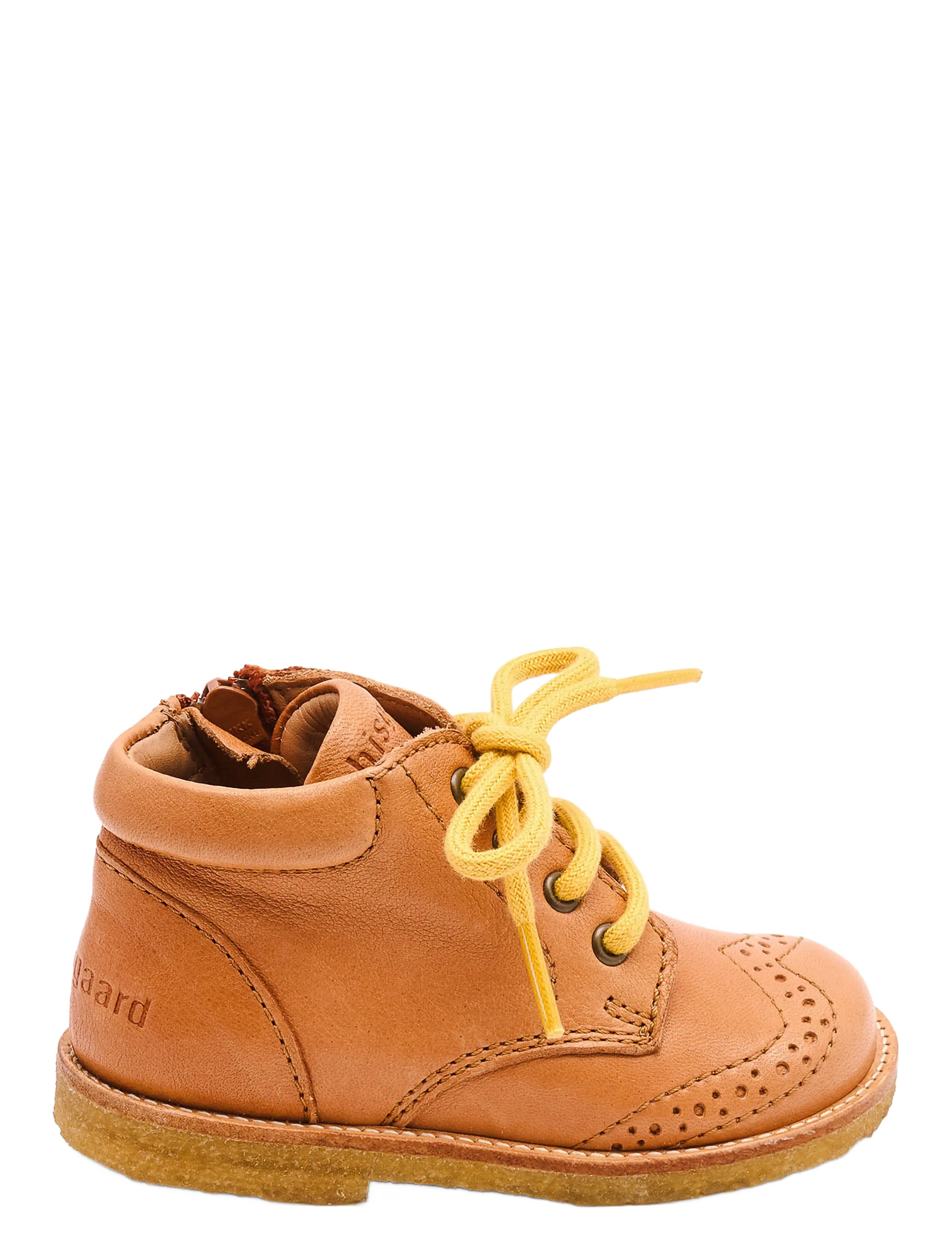 Bisgaard - bisgaard tine - baby booties - cognac - 3