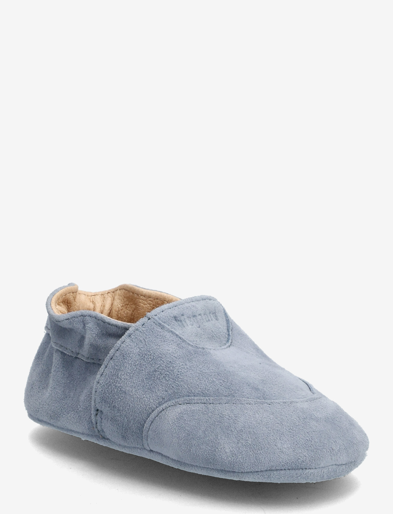 Bisgaard - bisgaard newborn - babystrikstøvler - dusty blue - 1