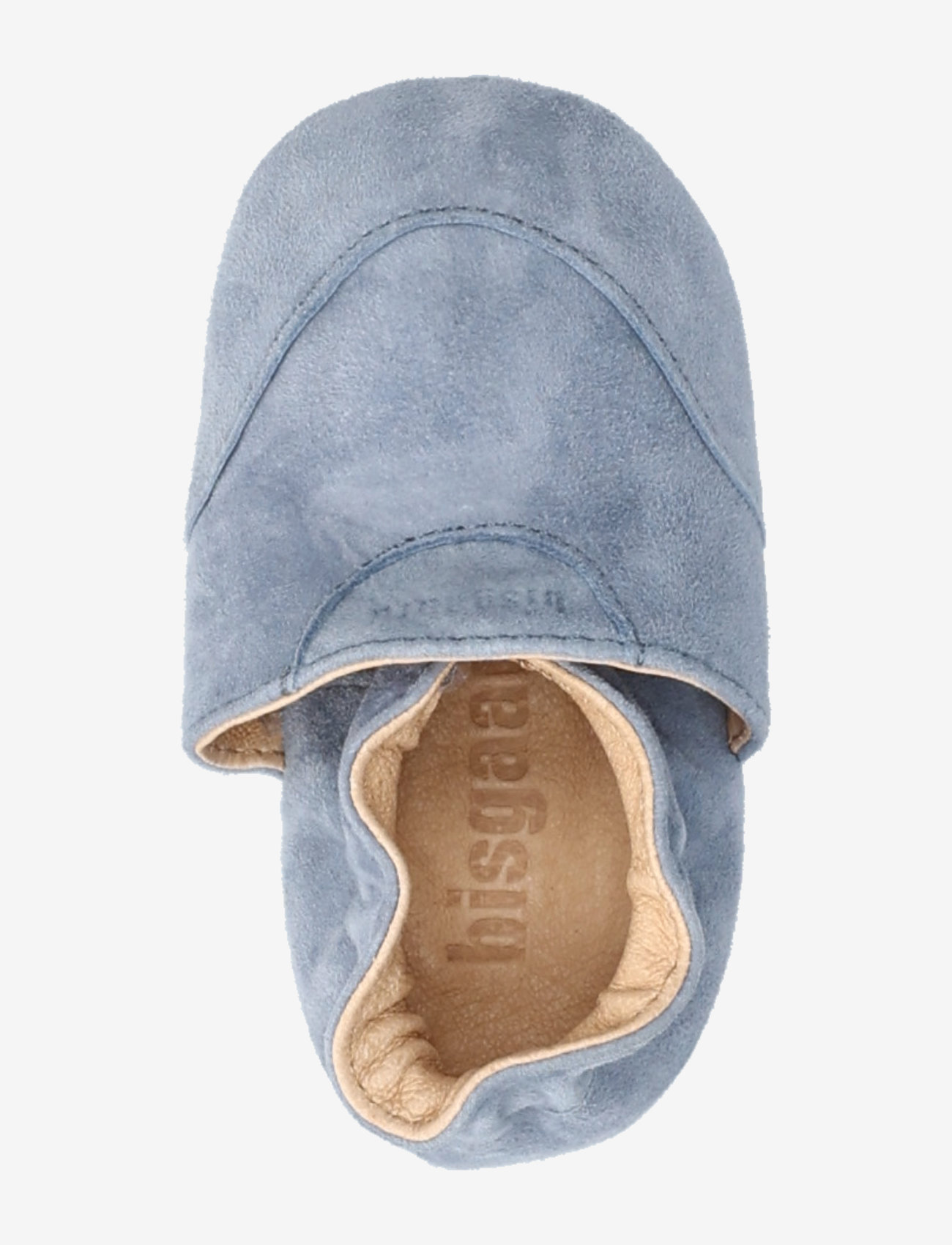 Bisgaard - bisgaard newborn - babystrikstøvler - dusty blue - 4