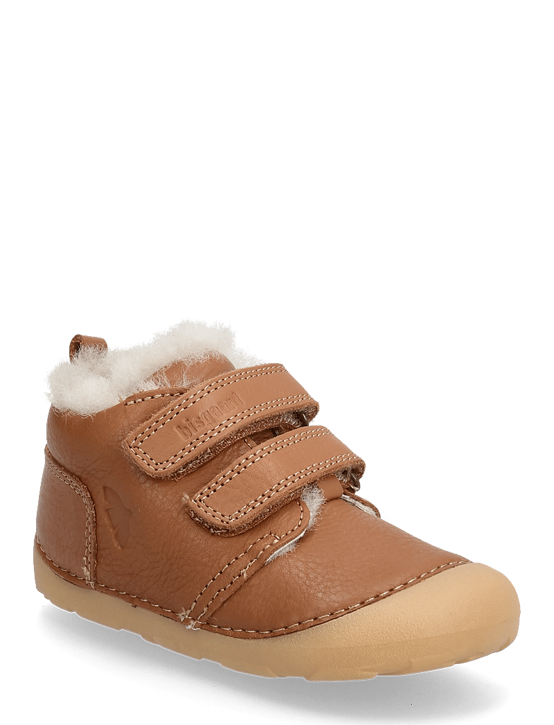 Bisgaard - bisgaard barefoot carter lamb - vinterstövlar - cognac - 0