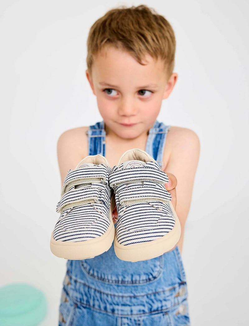 Bisgaard - bisgaard barefoot skipper - niedriger schnitt - blue - 0