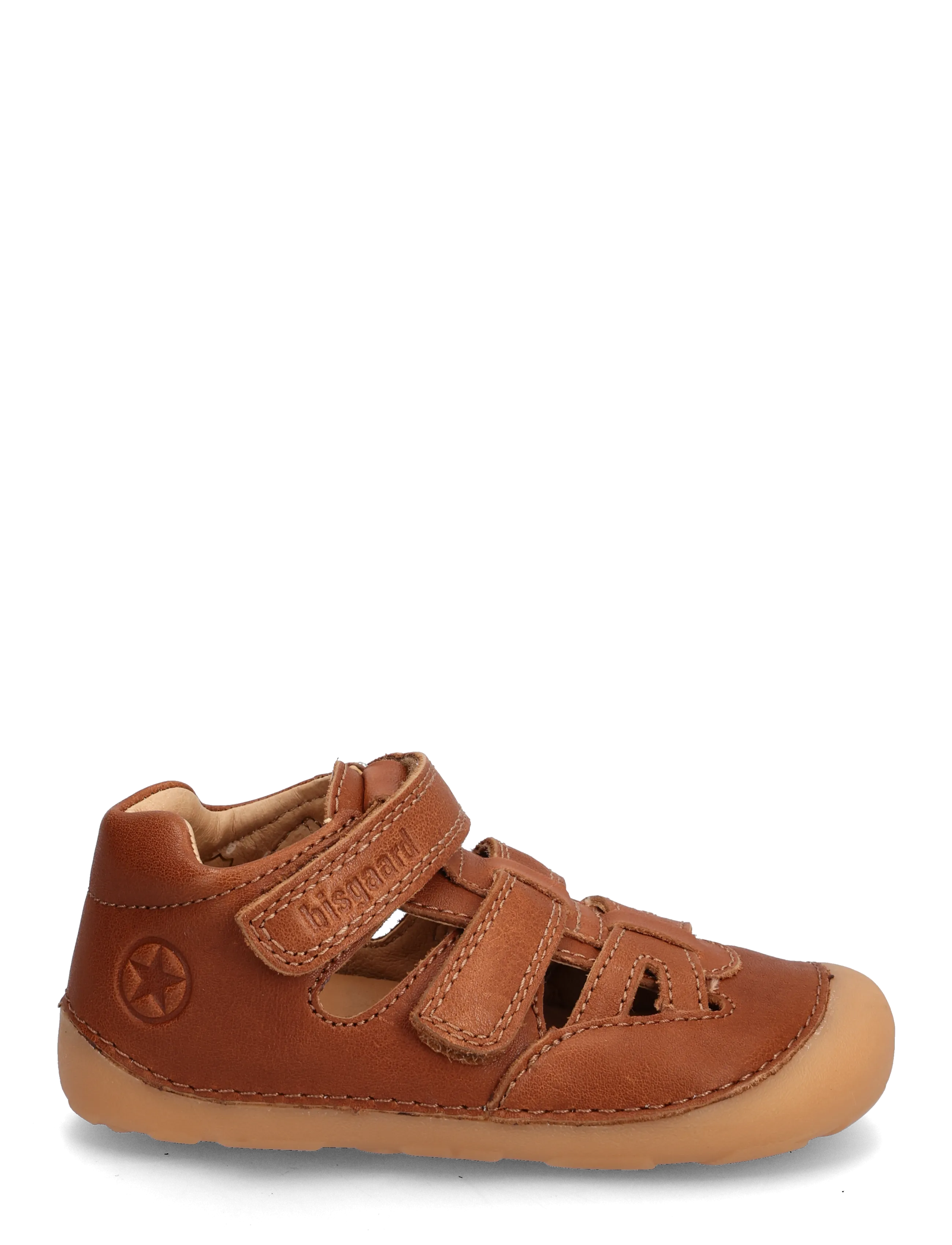 Bisgaard - bisgaard barefoot tate - barfodssko - cognac - 1