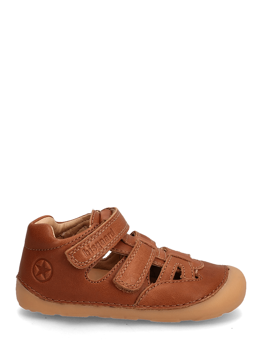 Bisgaard - bisgaard barefoot tate - barfodssko - cognac - 1