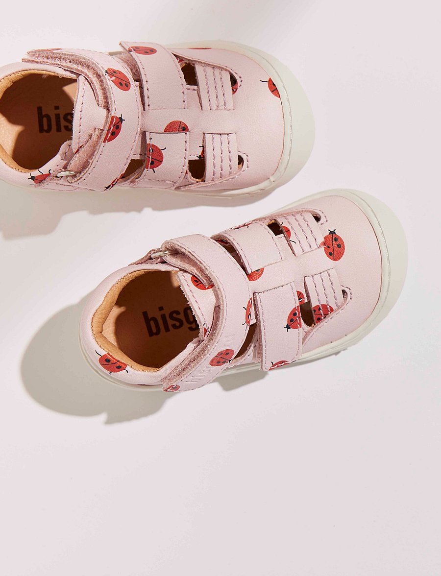 Bisgaard - bisgaard barefoot hana - sandales - lady bugs - 0