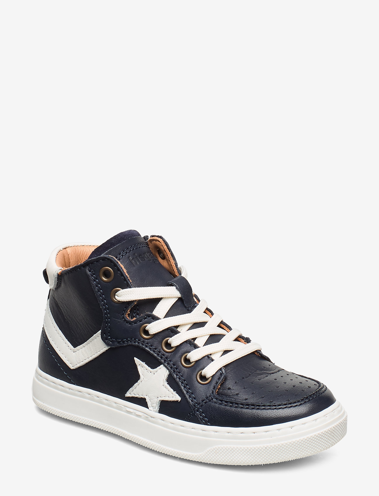 Shoes with laces - NAVY