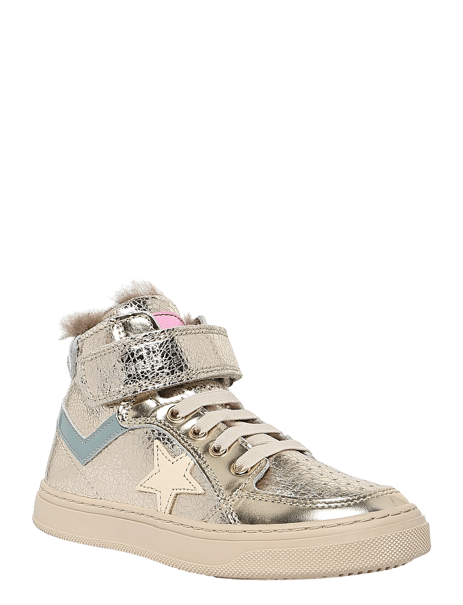 Bisgaard - bisgaard isak lamb - høje sneakers - gold - 0
