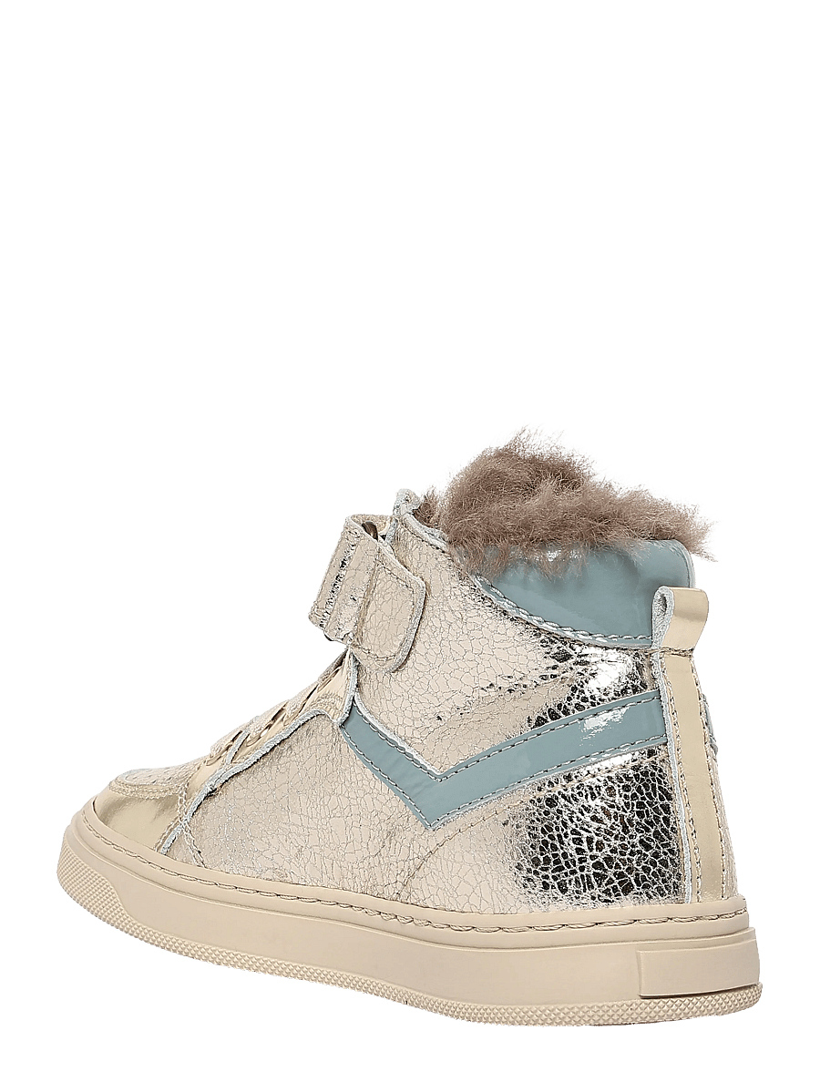 Bisgaard - bisgaard isak lamb - høje sneakers - gold - 1