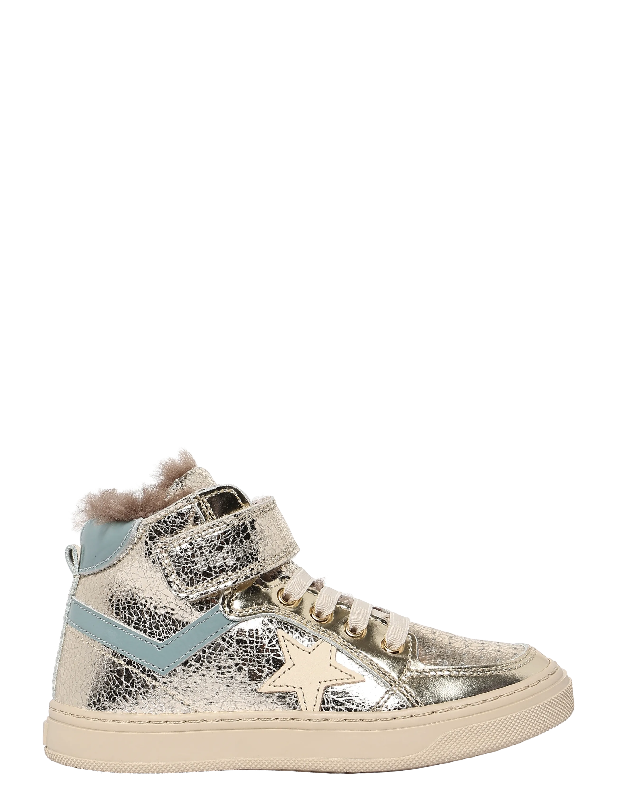 Bisgaard - bisgaard isak lamb - høje sneakers - gold - 2