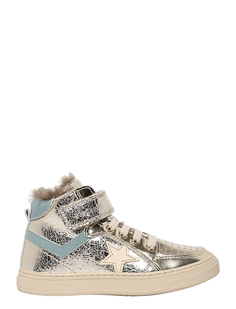 Bisgaard - bisgaard isak lamb - høje sneakers - gold - 2