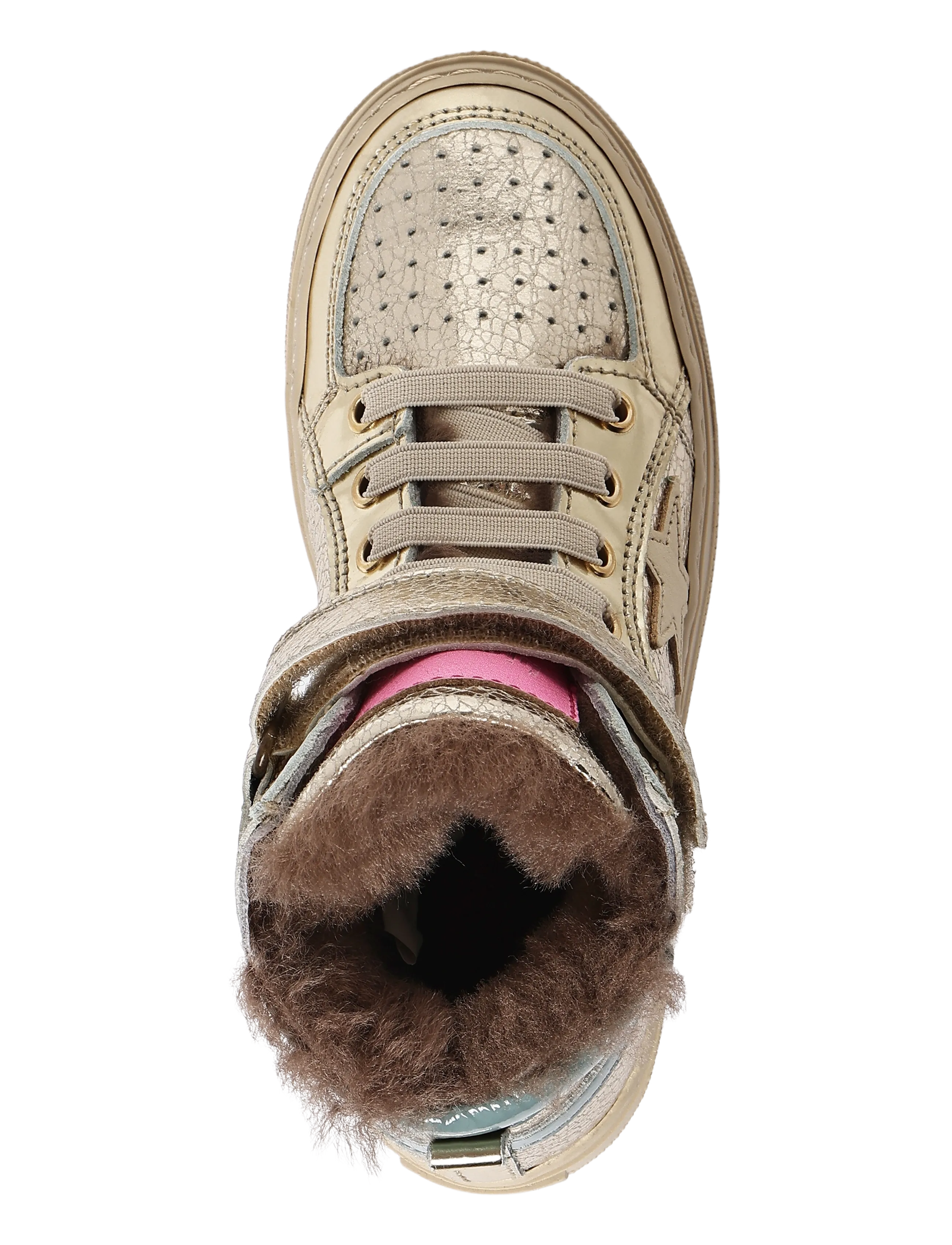 Bisgaard - bisgaard isak lamb - høje sneakers - gold - 3