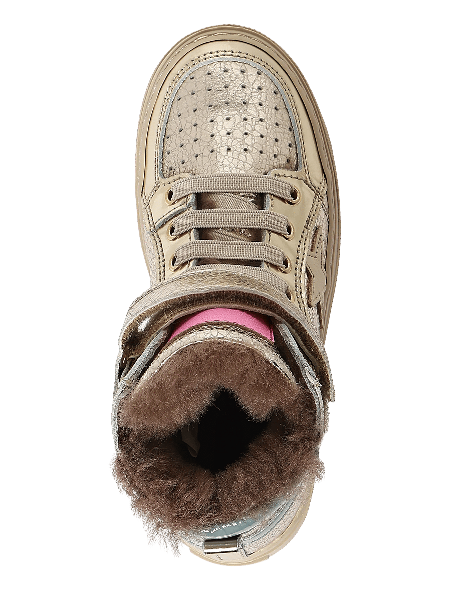 Bisgaard - bisgaard isak lamb - høje sneakers - gold - 3