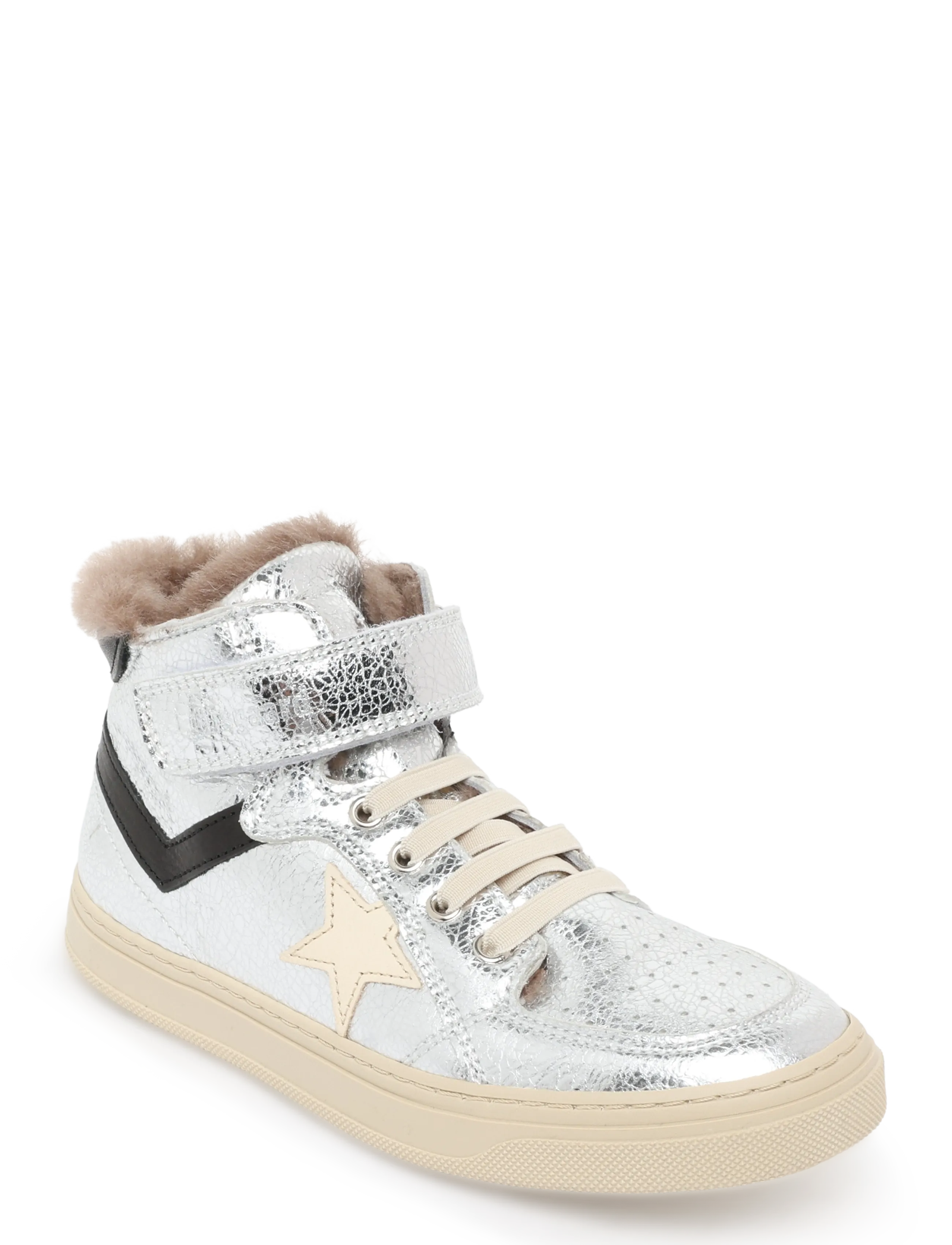 Bisgaard Isak Lamb, 35/22.7 cm, Sneakers, Silber - High-top Kinder
