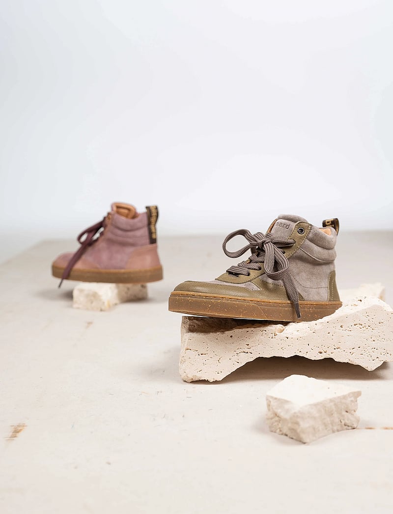 Bisgaard - bisgaard barefoot lisva - hoher schnitt - grey - 0