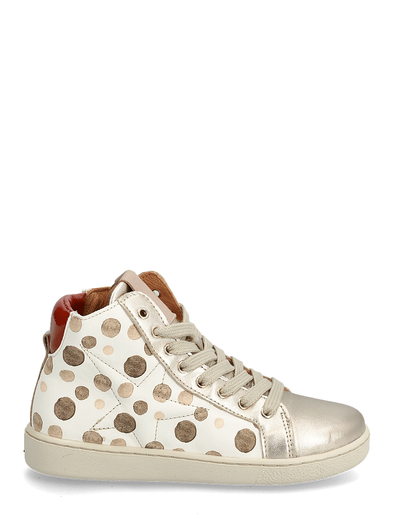 Bisgaard - bisgaard gaia l - høje sneakers - brown dots - 2