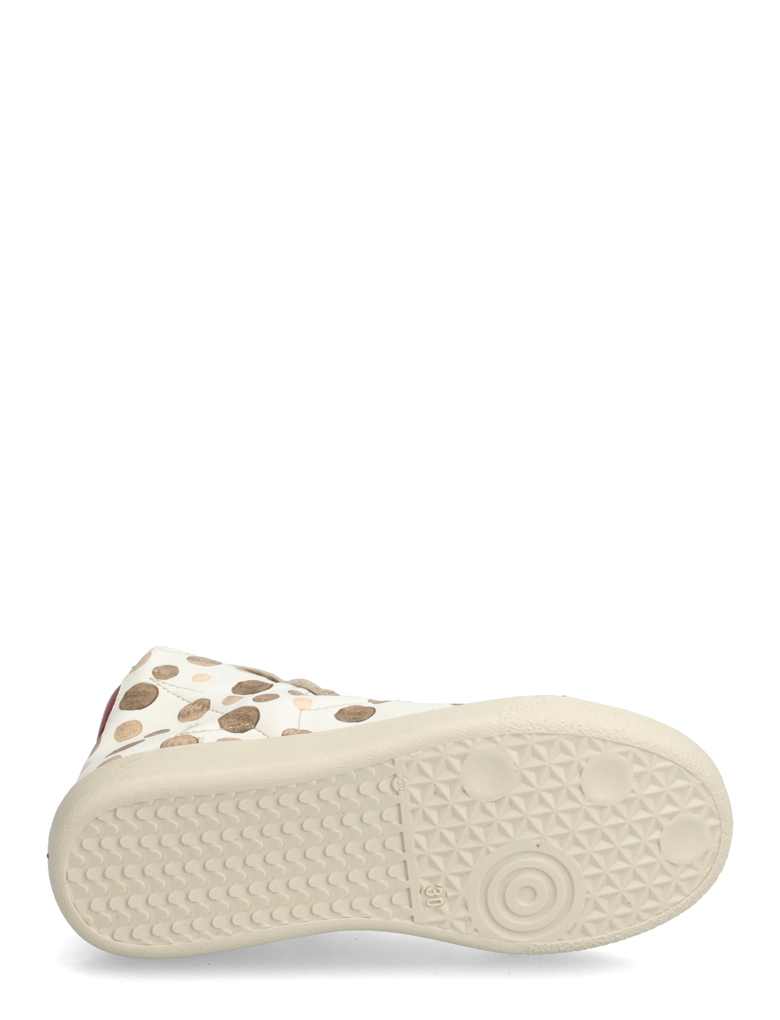 Bisgaard - bisgaard gaia l - høje sneakers - brown dots - 5