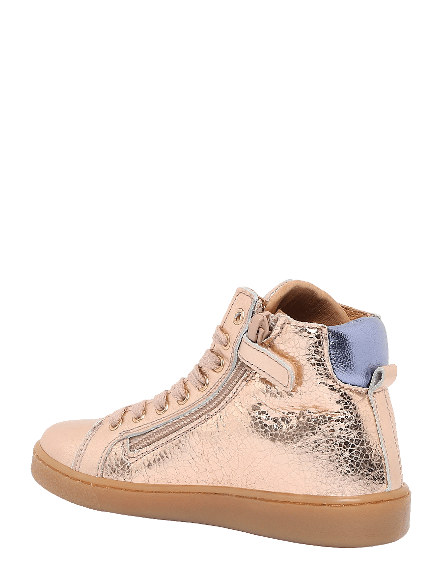 Bisgaard - bisgaard gaia l - höga sneakers - rose gold - 1