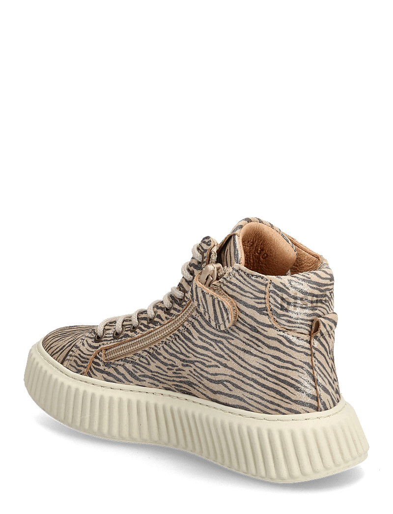 Bisgaard - bisgaard debbie l - höga sneakers - zebra glitter - 2