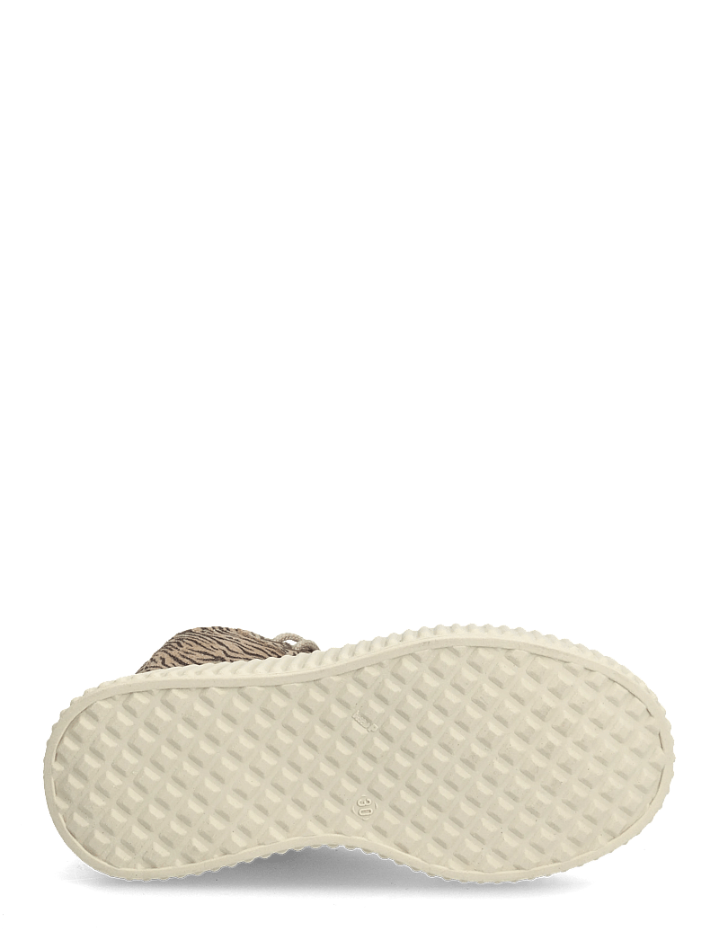 Bisgaard - bisgaard debbie l - höga sneakers - zebra glitter - 4