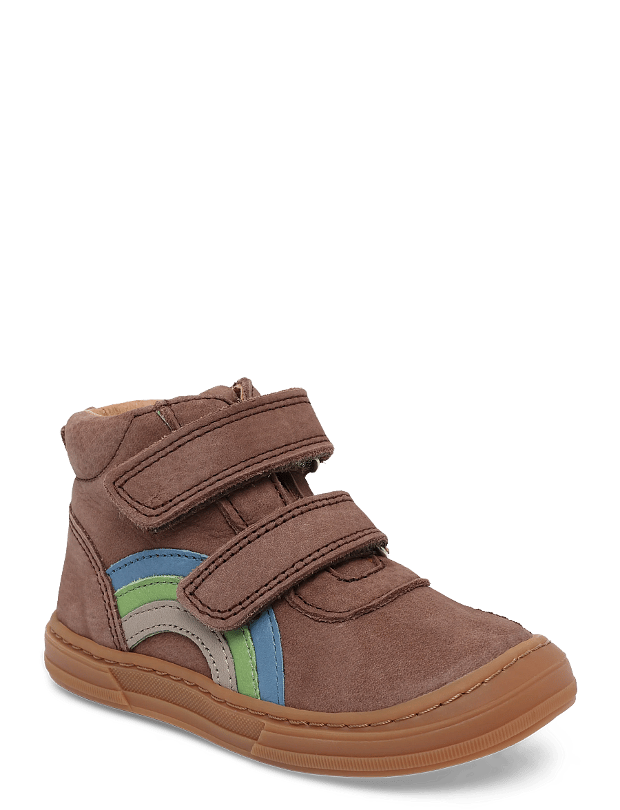 Bisgaard - bisgaard rainbow - hoher schnitt - dark brown - 0
