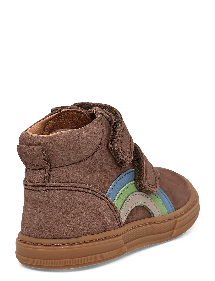 Bisgaard - bisgaard rainbow - hoher schnitt - dark brown - 1