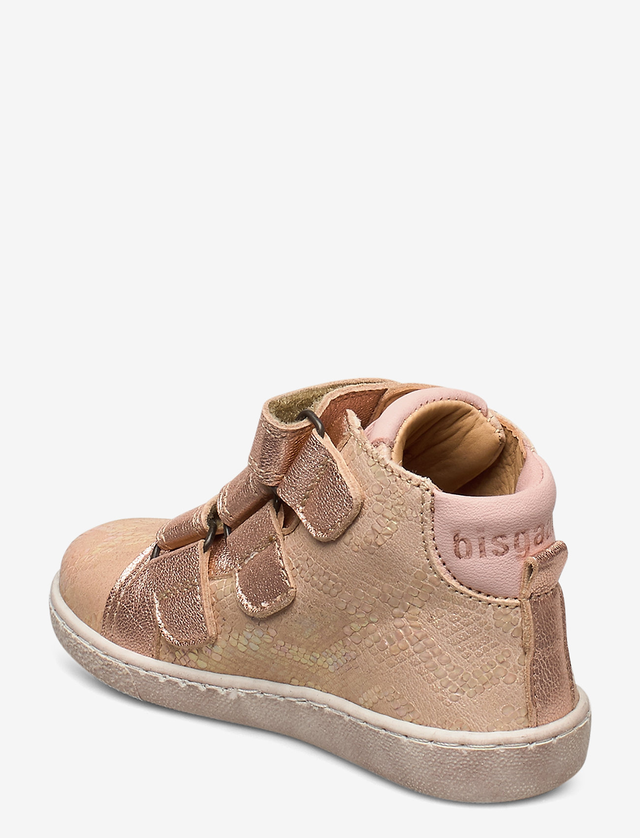 Bisgaard - Velcro shoes - creme snake - 2