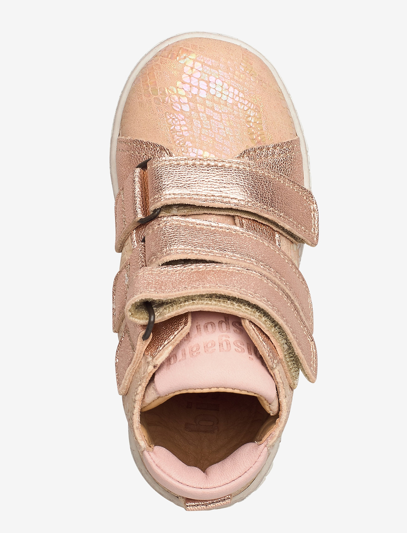Bisgaard - Velcro shoes - creme snake - 3