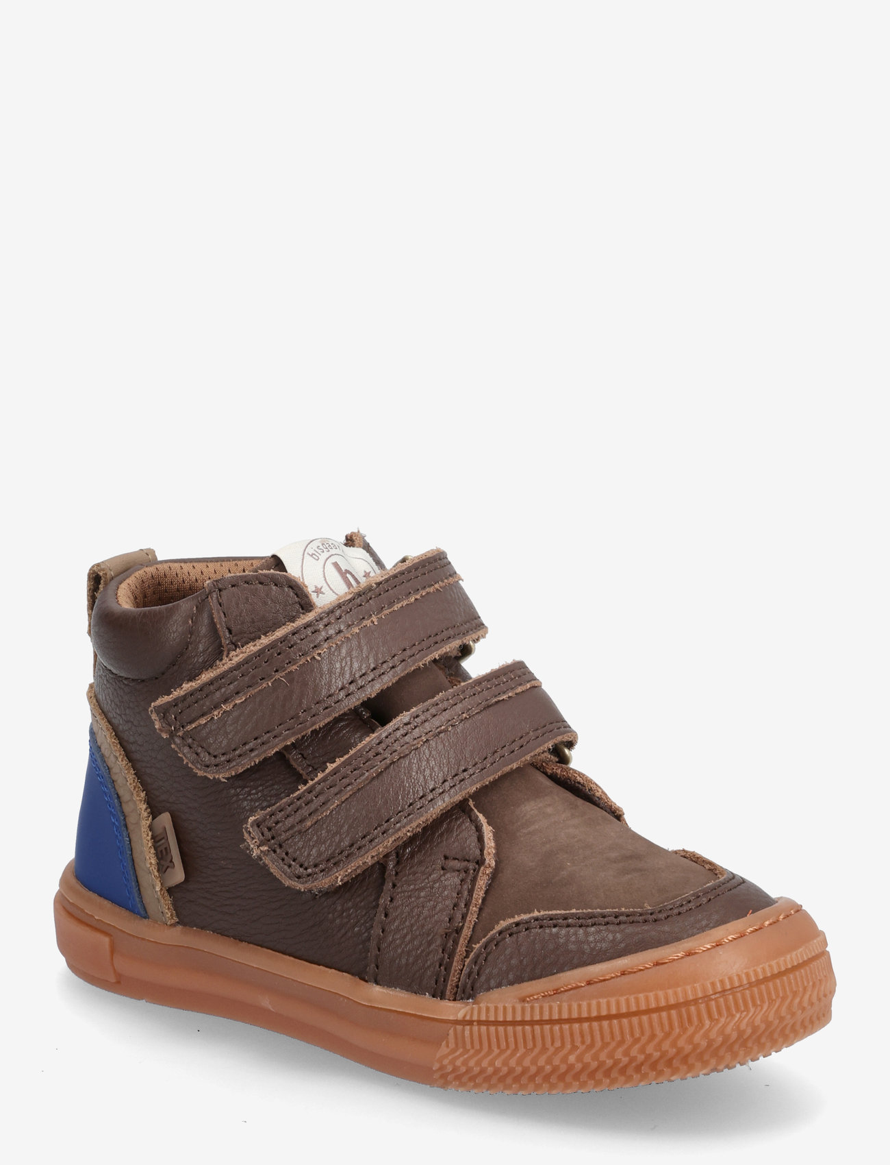 Bisgaard - bisgaard cuba tex - höga sneakers - dark brown - 0